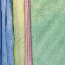 Kombipack Frottee Stretch, 40 x 40 cm, 20 Stück: je 5 x rosa, blau, grün, gelb